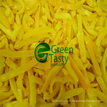 IQF Frozen Fresh Yellow Pepper Slices in High Quality